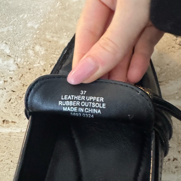 Kurt Geiger Black Leather Loafers - Picture 4 of 5